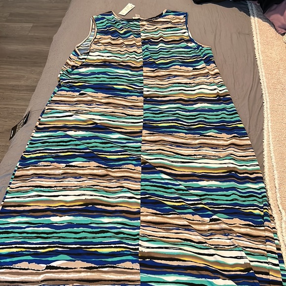 Avenue Multi Color Dress Size 22/24 - Picture 2 of 2